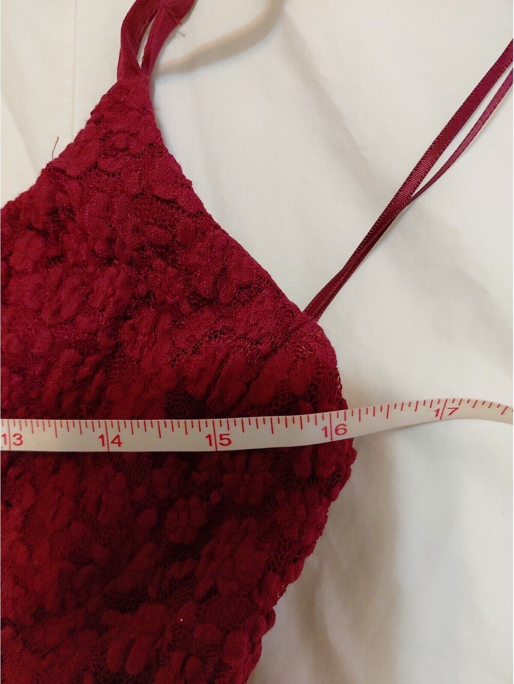 NWT Sexy BARDOT Louisa Mesh Midi Dress in Burgundy Size 10 #187 - Picture 4 of 12